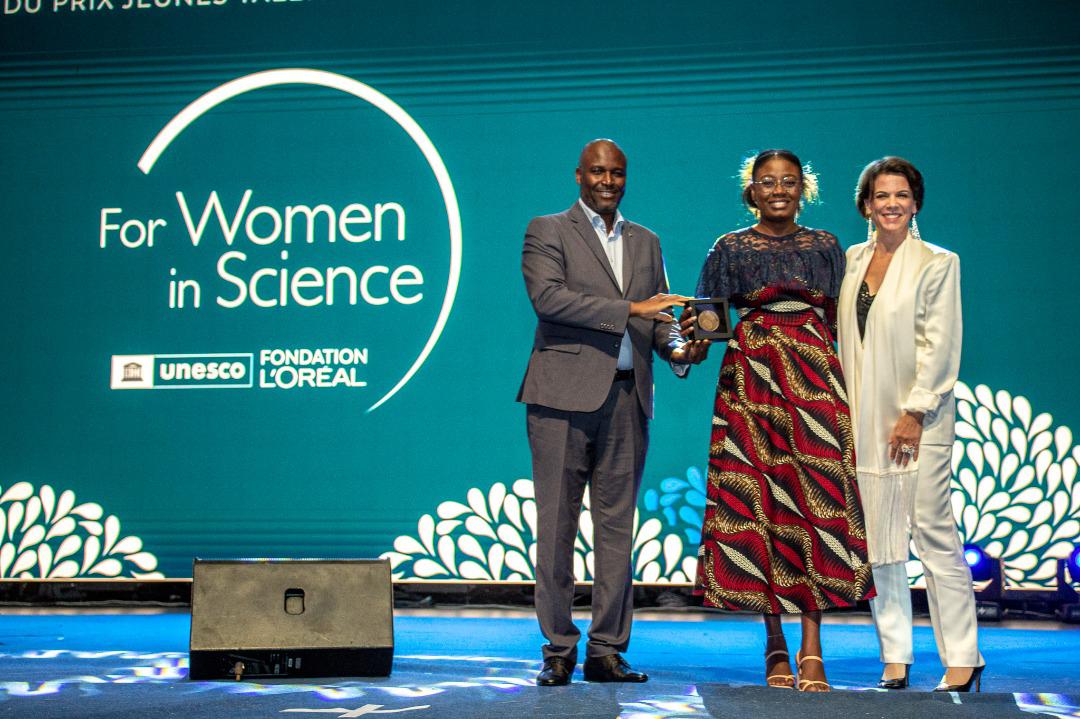 A LAFMAAL PhD Student is one of the Winners of the l’OREAL-UNESCO Prize for Women in Science in Sub-Saharan Africa